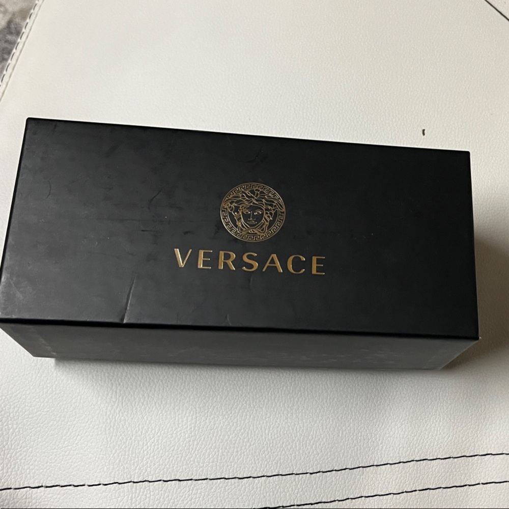 #71.Versace Black Box with Gold Logo